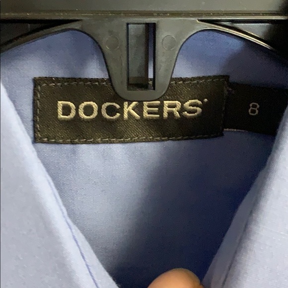 DOCKERS BOY BUTTON DOWN SHIRT - Picture 2 of 2